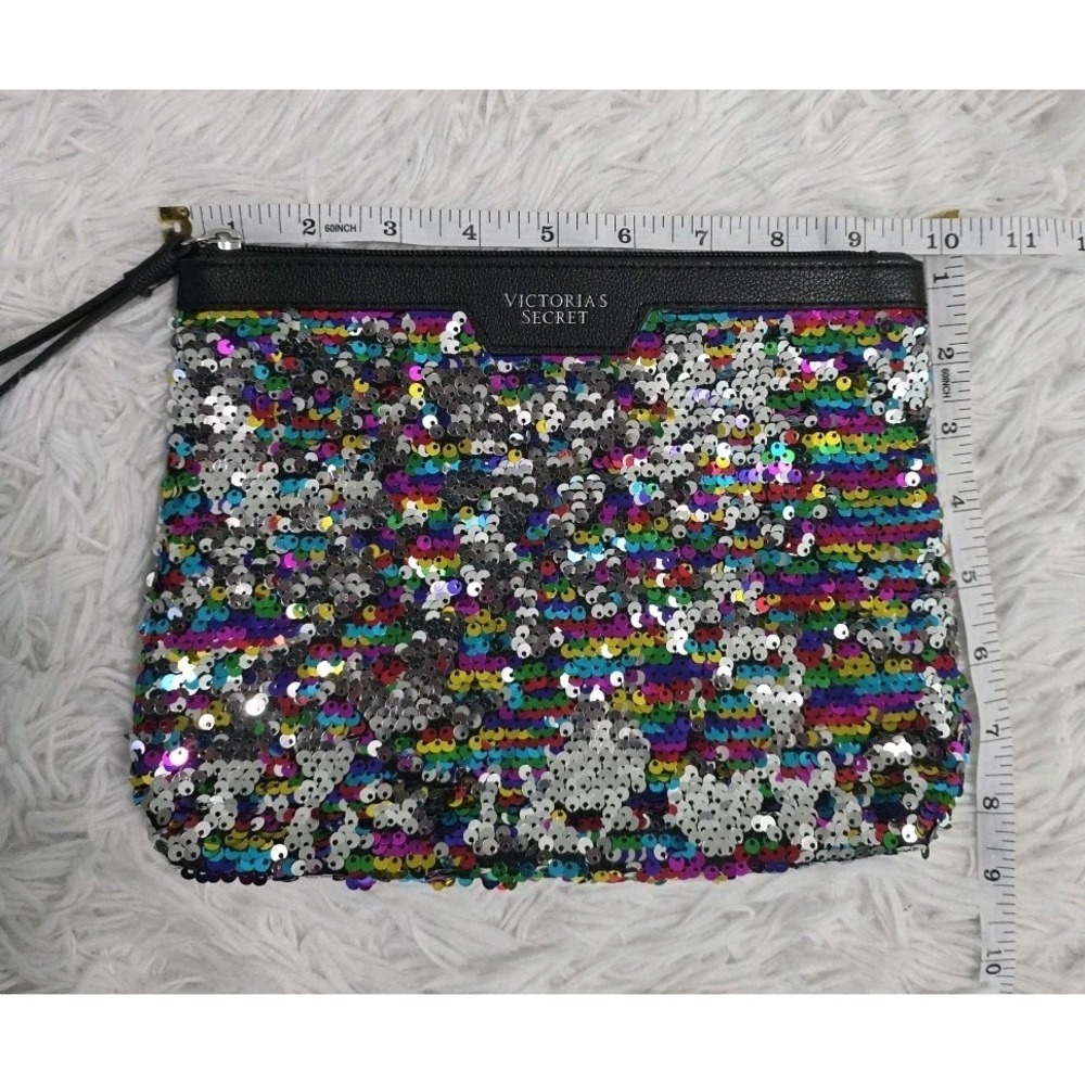 Victoria's Secret‎ | Sequin Clutch / Makeup Bag - Picture 8 of 9